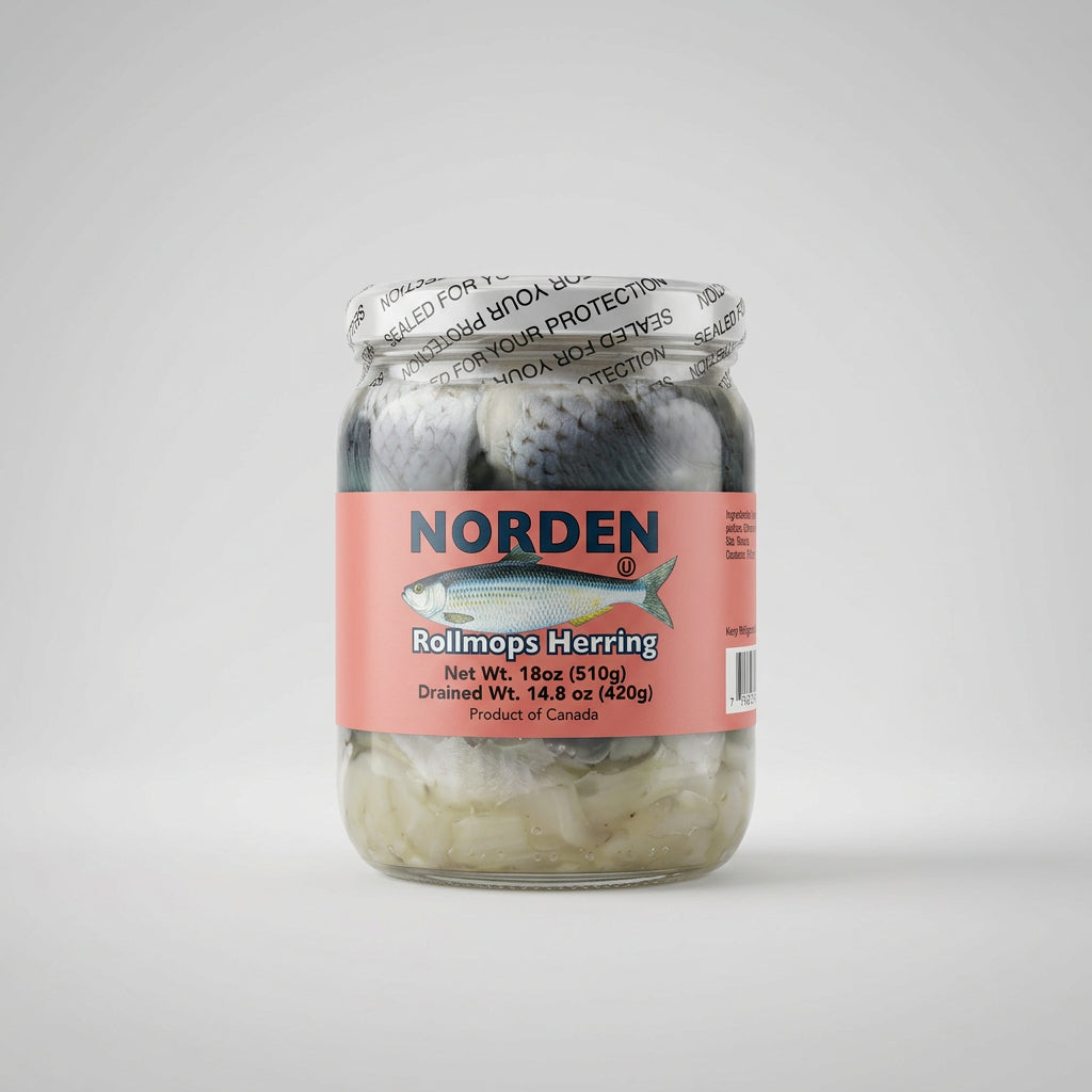 Norden Rollmops Herring, 18 oz (510g)