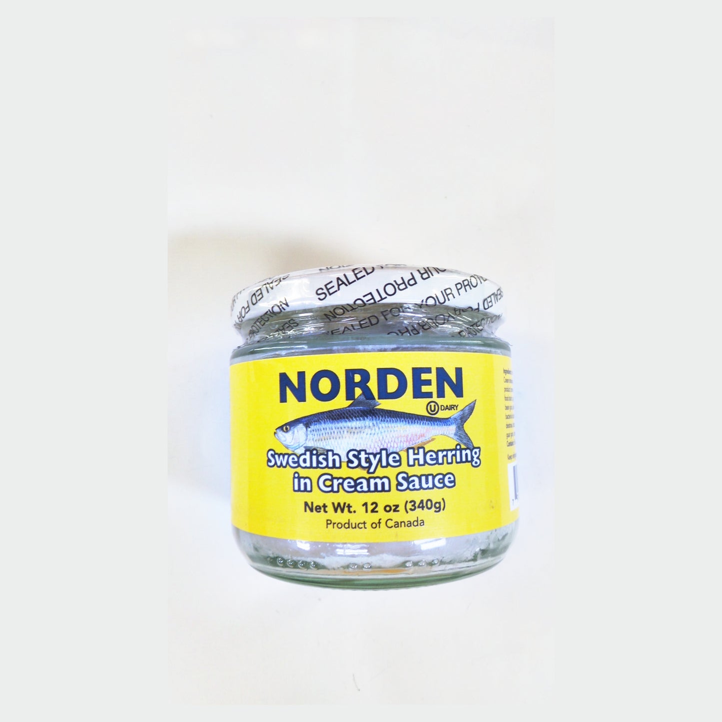 Norden Swedish Style Herring in Cream Sauce, 12 oz (340g)