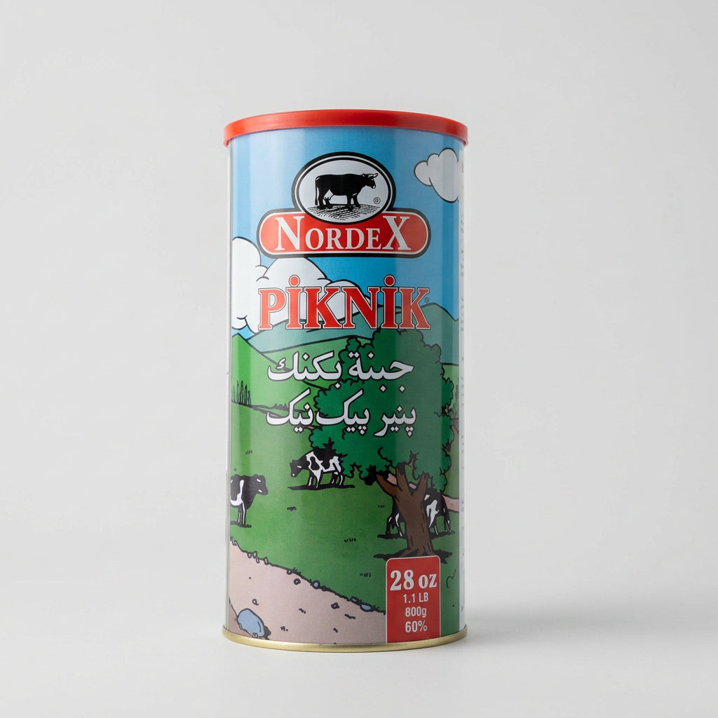 Nordex Piknik Processed Cheese 60%, 28 oz (800g)