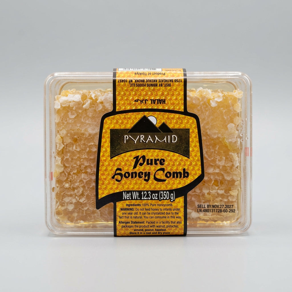 Pyramid Pure Honey Comb, 12.3 oz (350g)