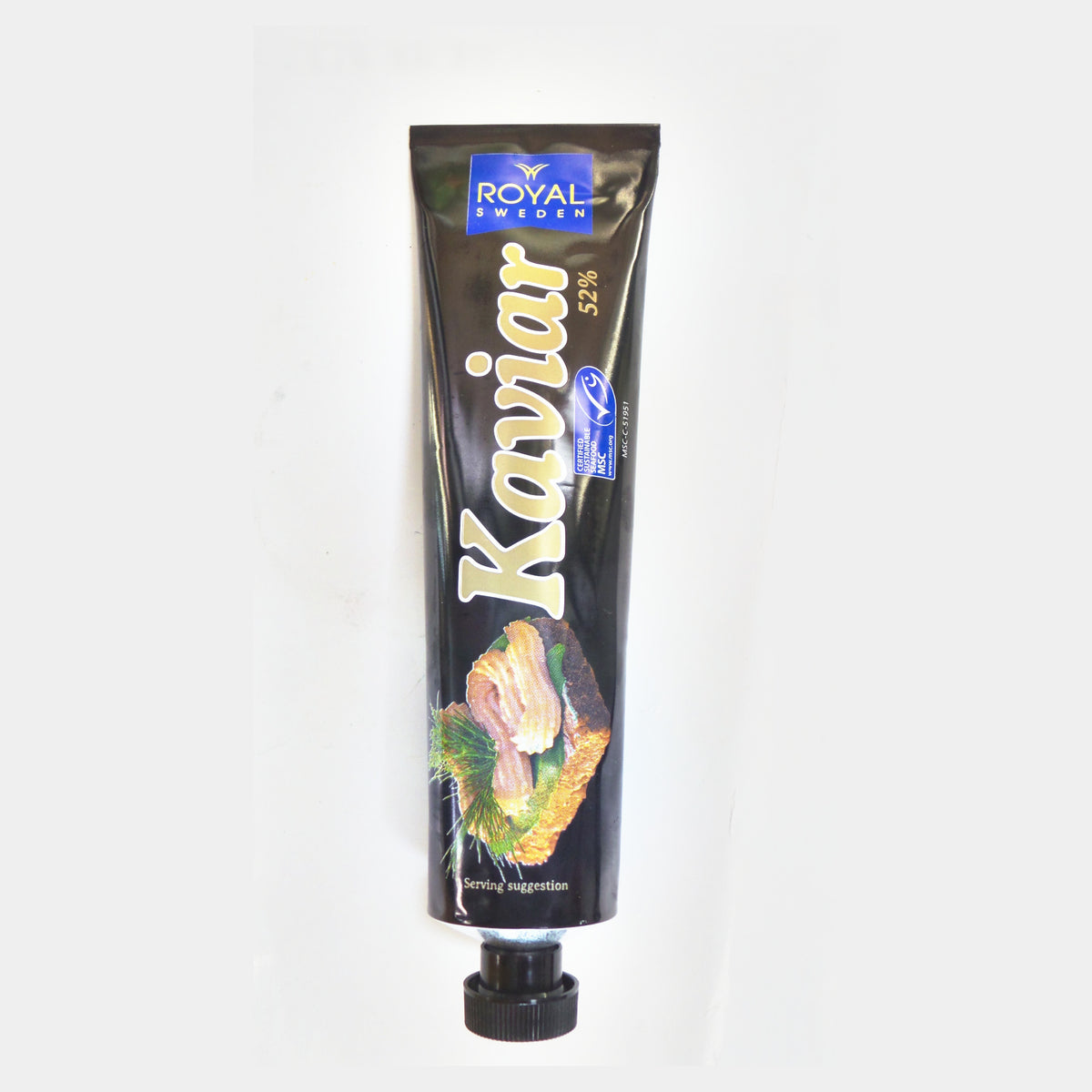 Royal Sweden Kaviar Cod Roe Spread 52%, 190 g