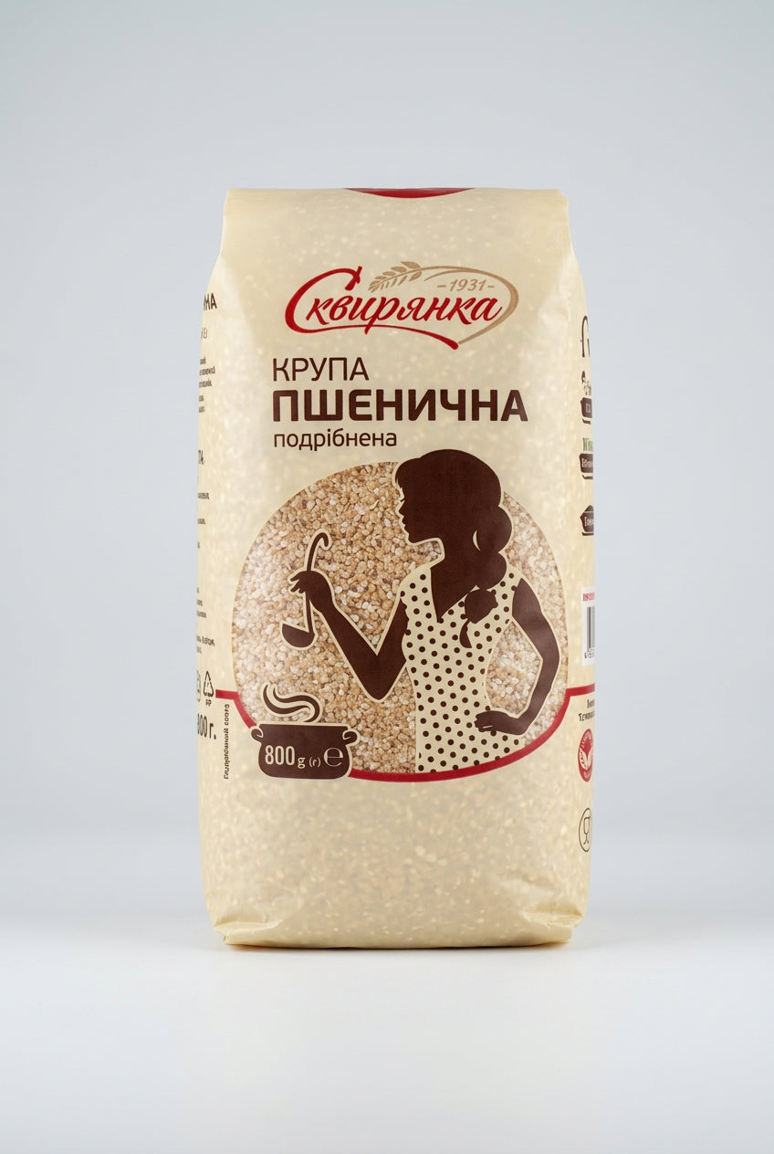 Skviryanka Crushed Wheat Groats, 800g
