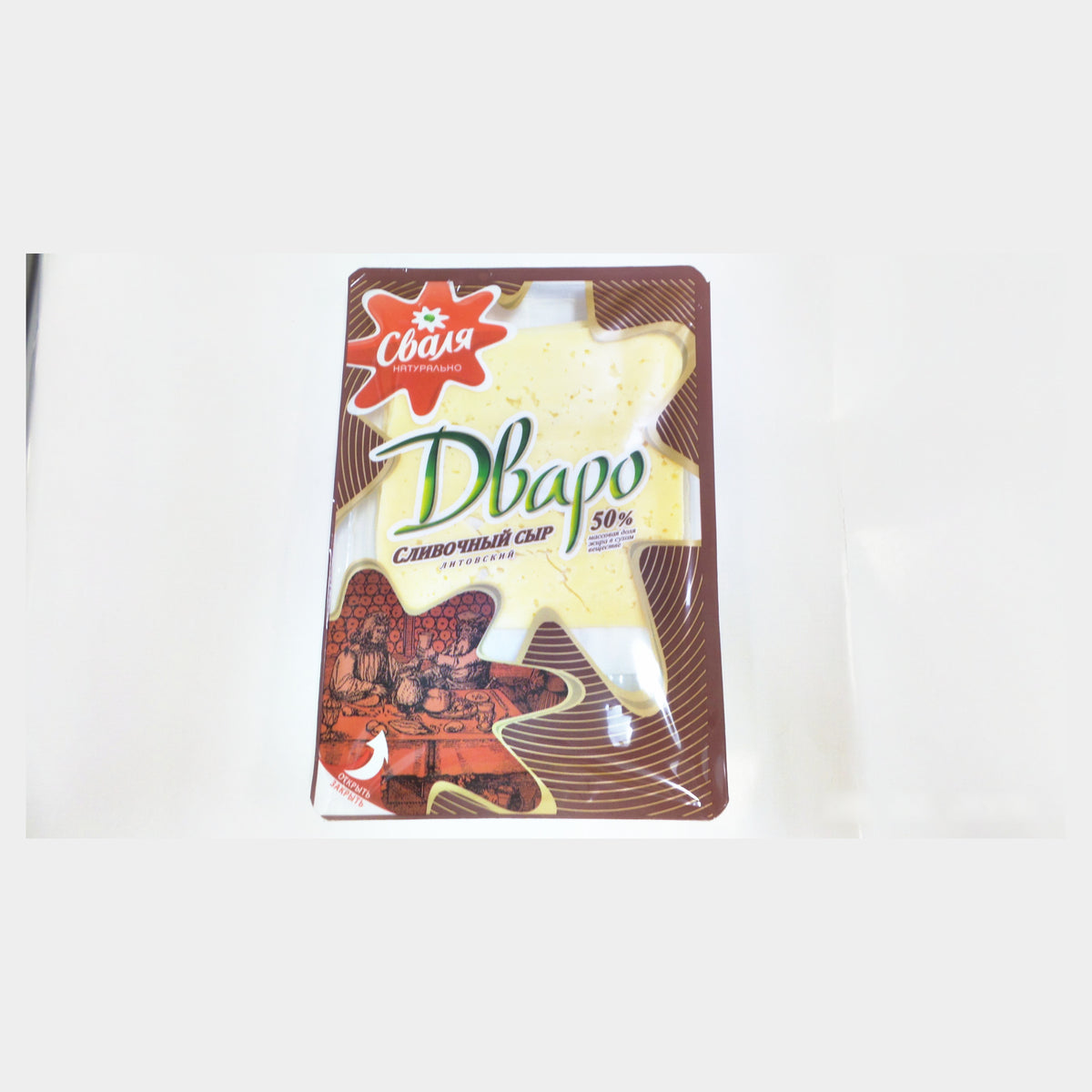 Svalya Dvaro Cheese Slices, 5.3 oz (150g)