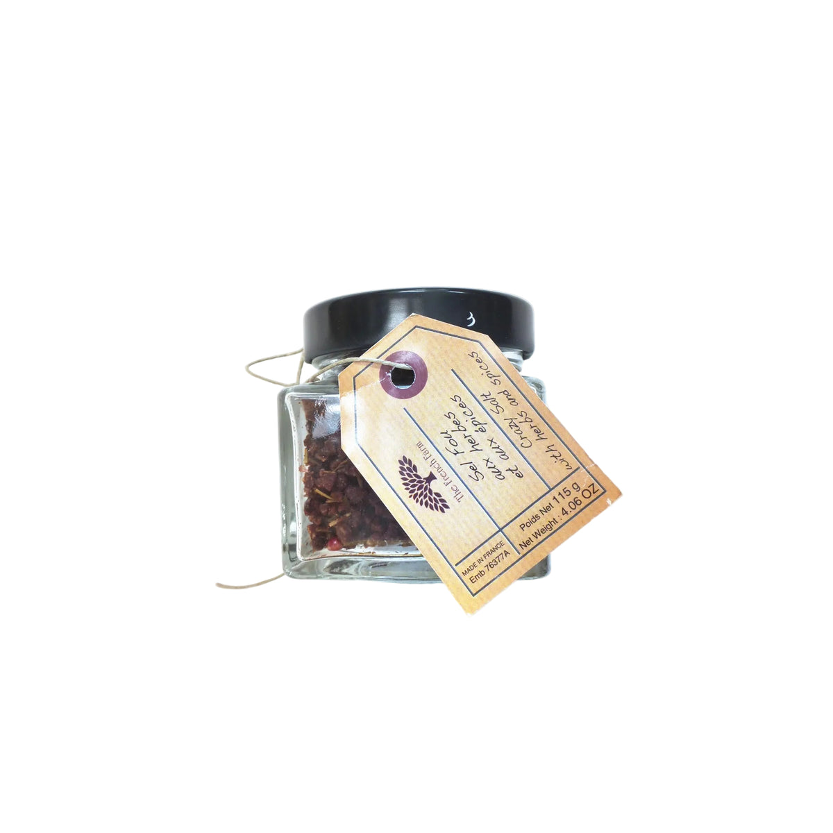The French Farm Sel Fou Crazy Salt with Herbs and Spices, 4.06 oz (115g)