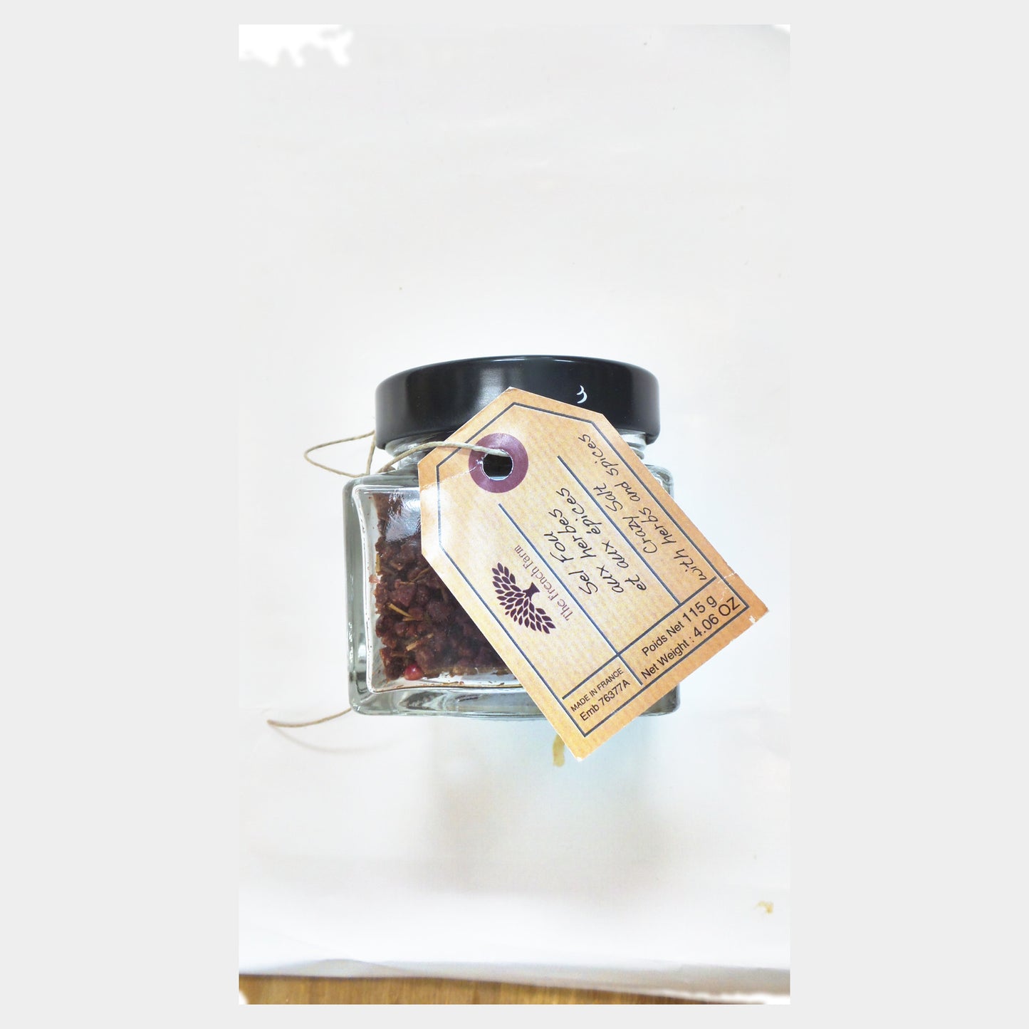 The French Farm Sel Fou Crazy Salt with Herbs and Spices, 4.06 oz (115g)