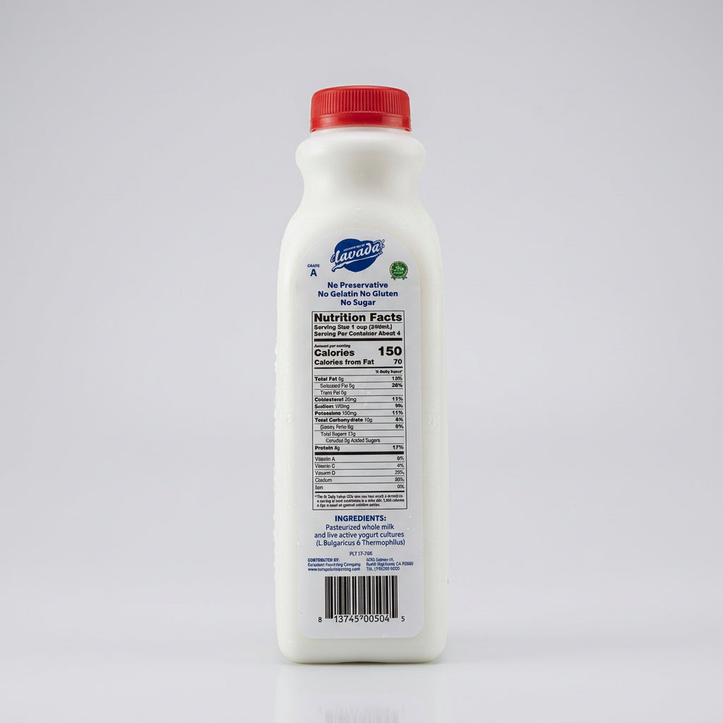 Lavada Drinkable Yogurt, 32 fl oz (946ml)