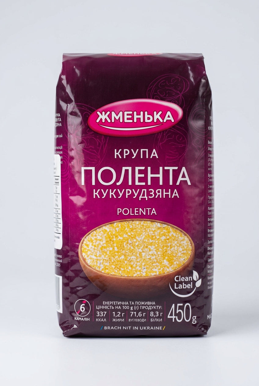Zhmenka Polenta Corn Grits, 450g