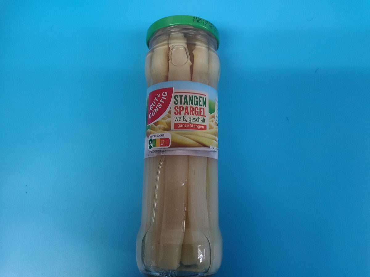 GG Whole Asparagus / Stangenspargel, 13.1 oz (370g) — front