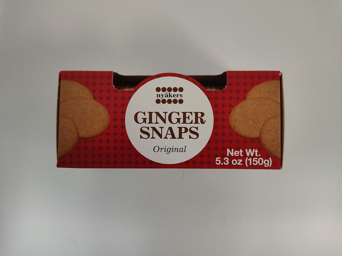 Nyåkers Ginger Snaps, 5.3 oz (150g)