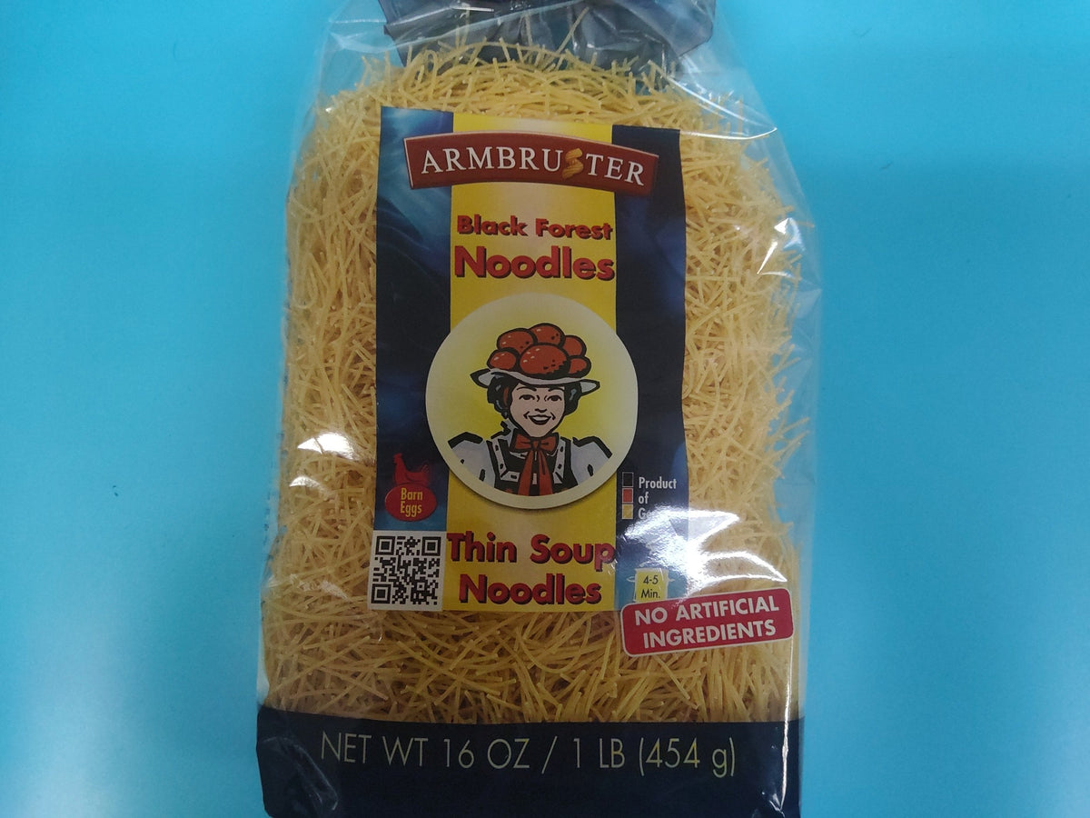 Armbruster Black Forest Thin Soup Noodles, 16.0 oz (454g) — front