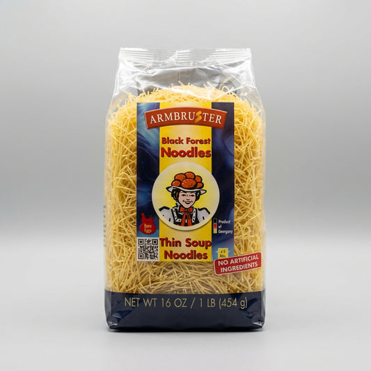 Armbruster Black Forest Thin Soup Noodles, 16.0 oz (454g)