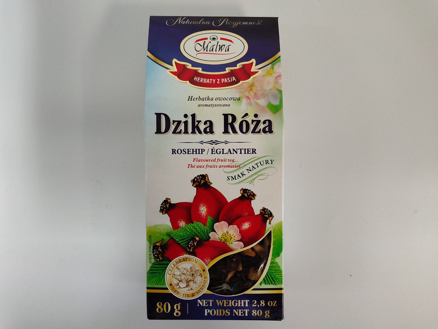Malwa Rosehip Flavoured Fruit Tea, 2.8 oz (80g)