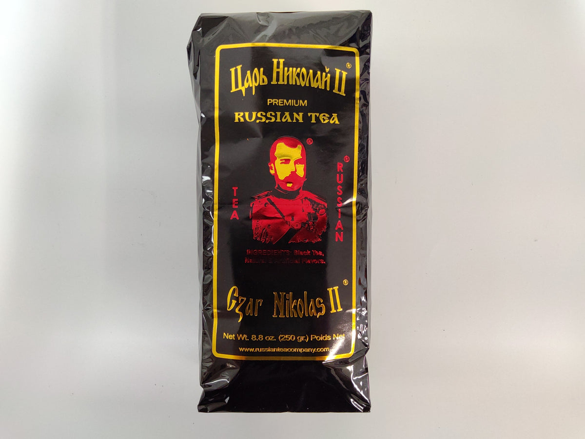 Czar Nikolas II Premium Russian Black Tea, 8.8 oz (250g)