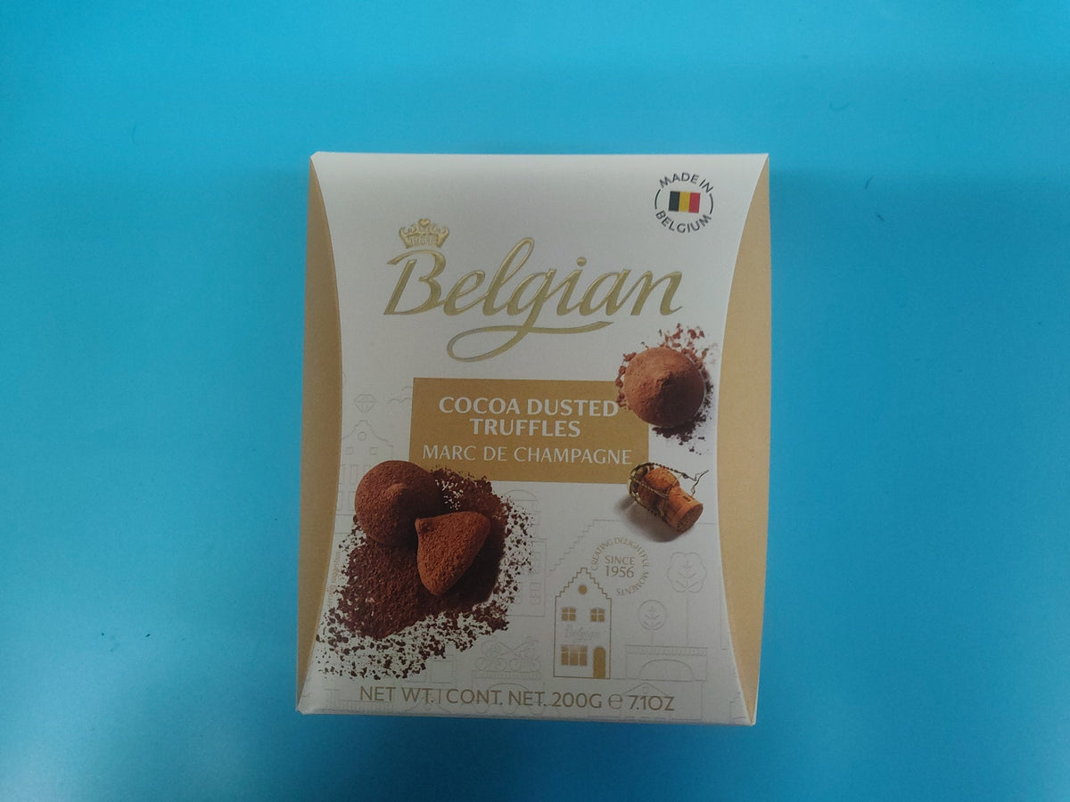 Belgian Dusted Truffles Champagne, 7.05 oz (200g) — front