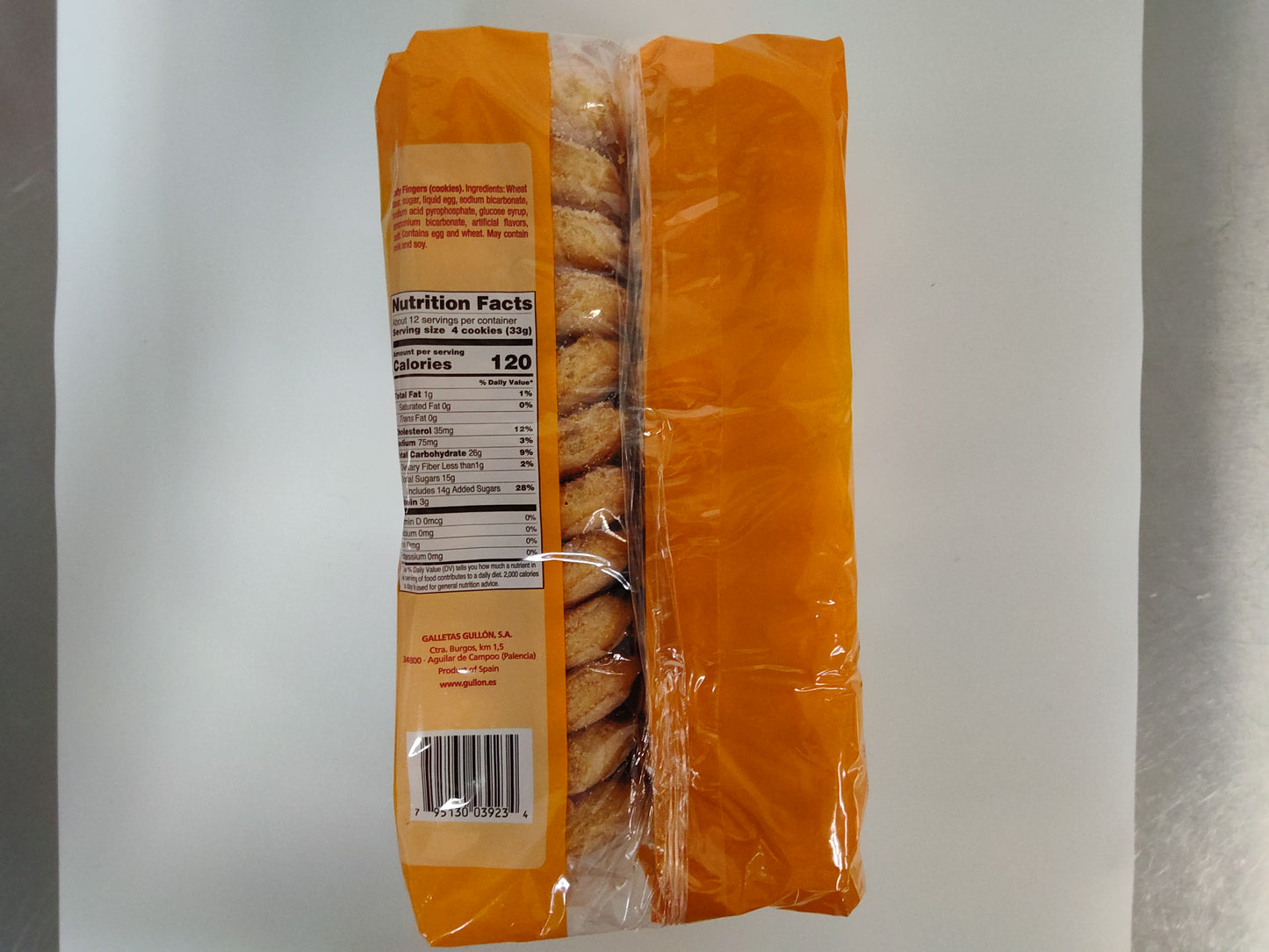Gullón Lady Fingers Cookies, 14.1 oz (400g)