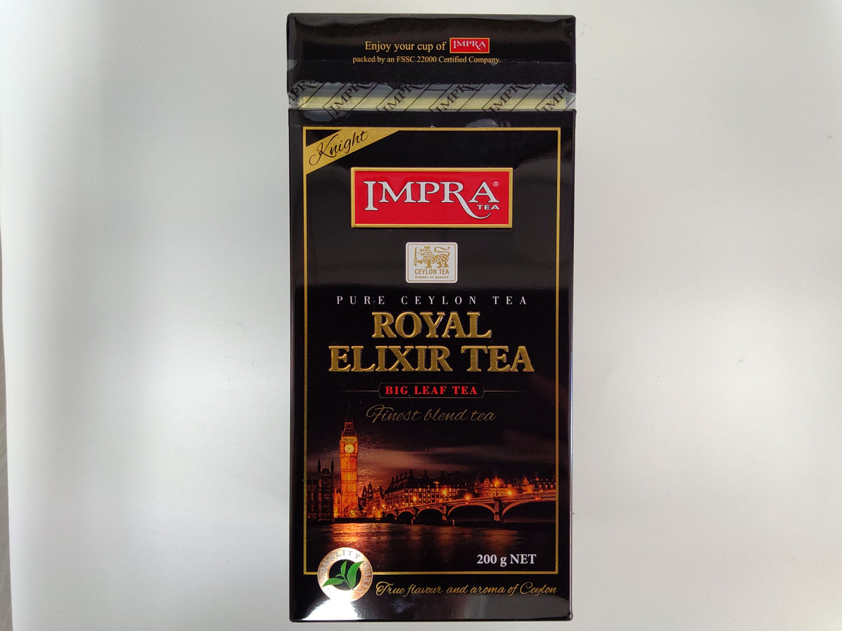Impra Knight Royal Elixir Pure Ceylon Black Tea, 7.05 oz (200g)