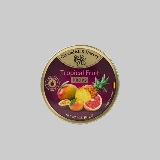 Cavendish & Harvey Fruit Tin - Tropical Fruit, 7.00 oz (200g)