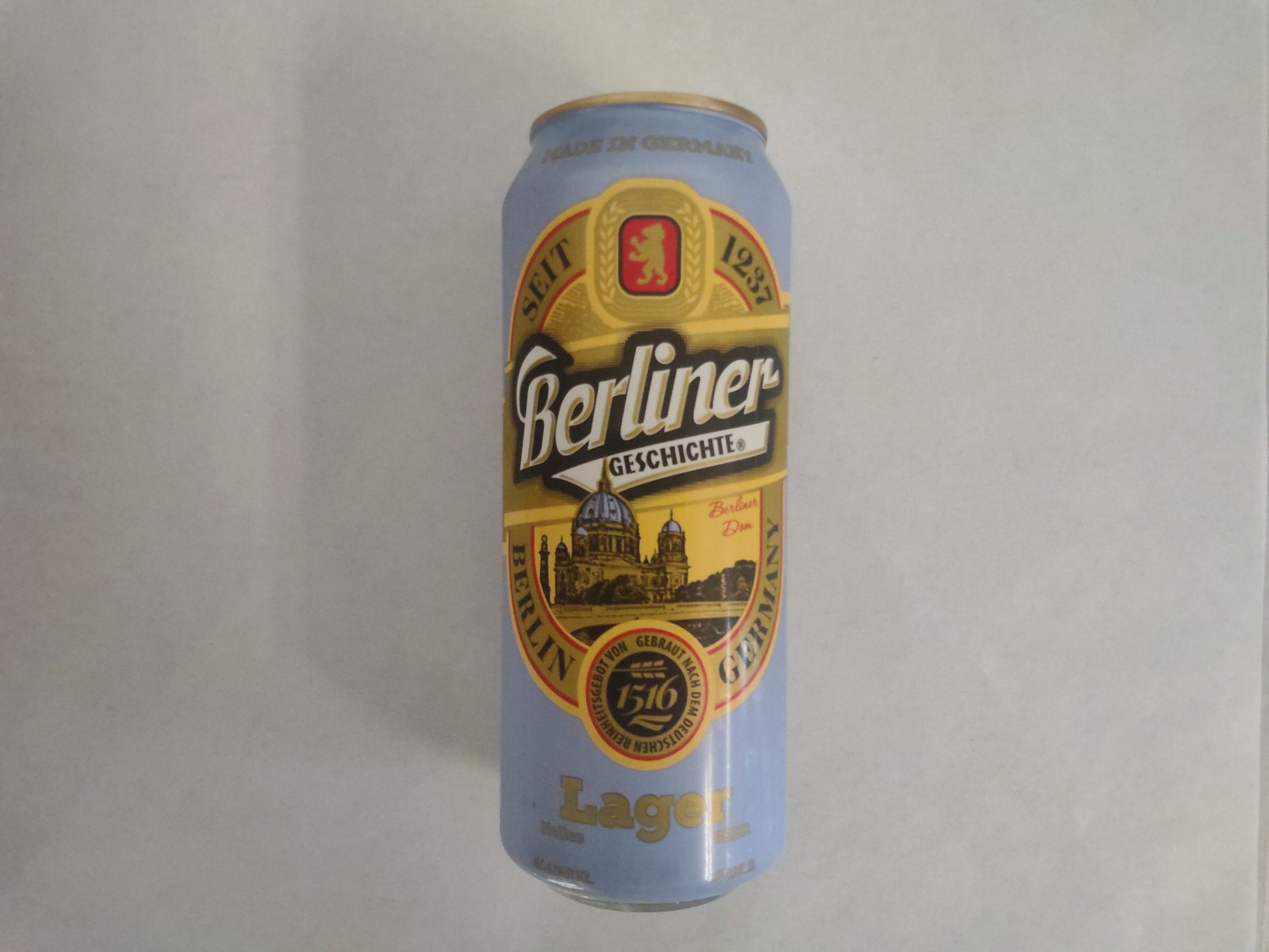 Berliner Geschichte Lager, 1 pt 0.9 fl oz (500ml)