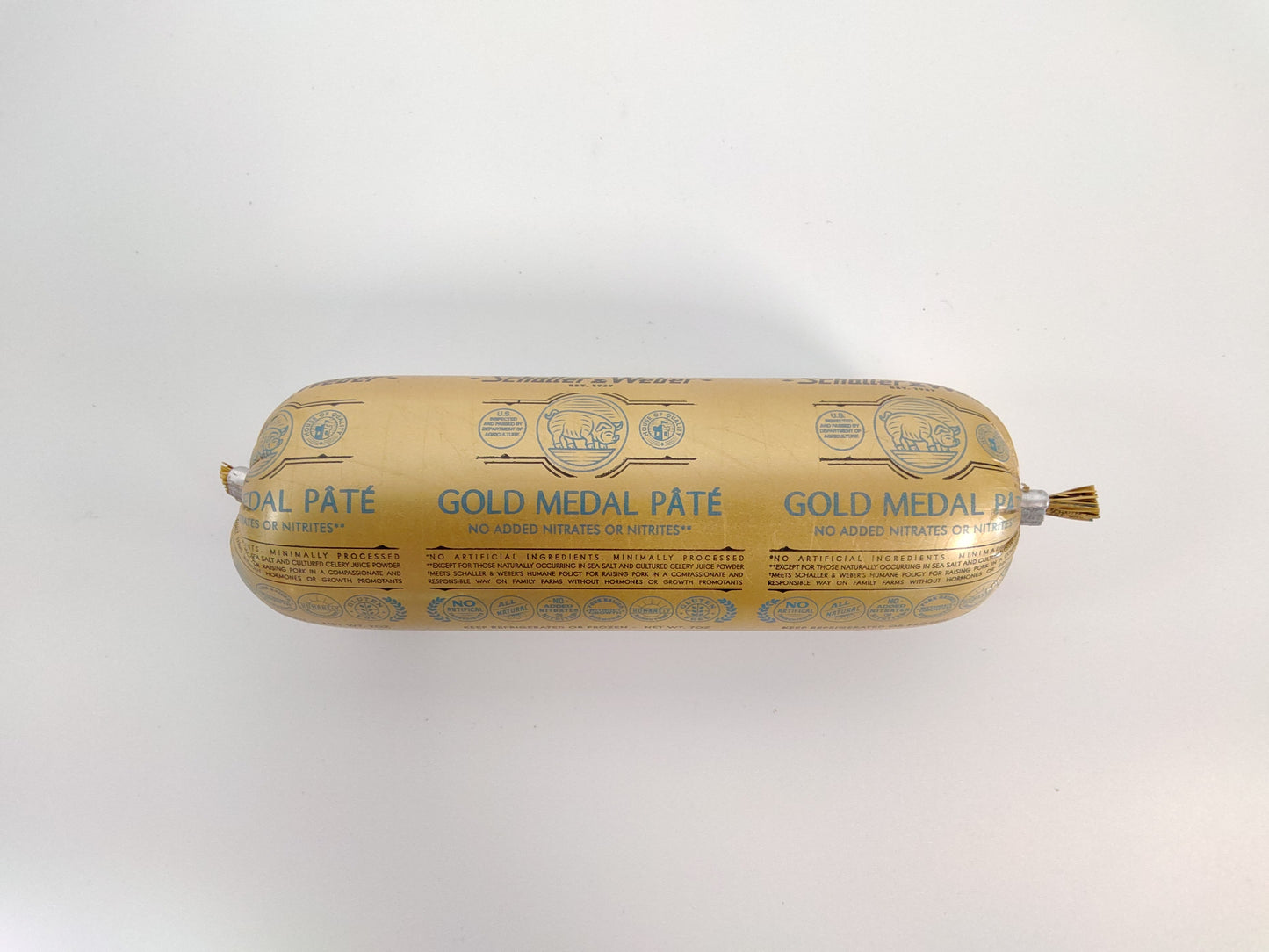 Schaller and Weber Gold Medal Pate