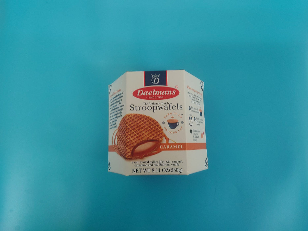Daelmans Caramel Stroopwafels, 8.11 oz (230g) — front