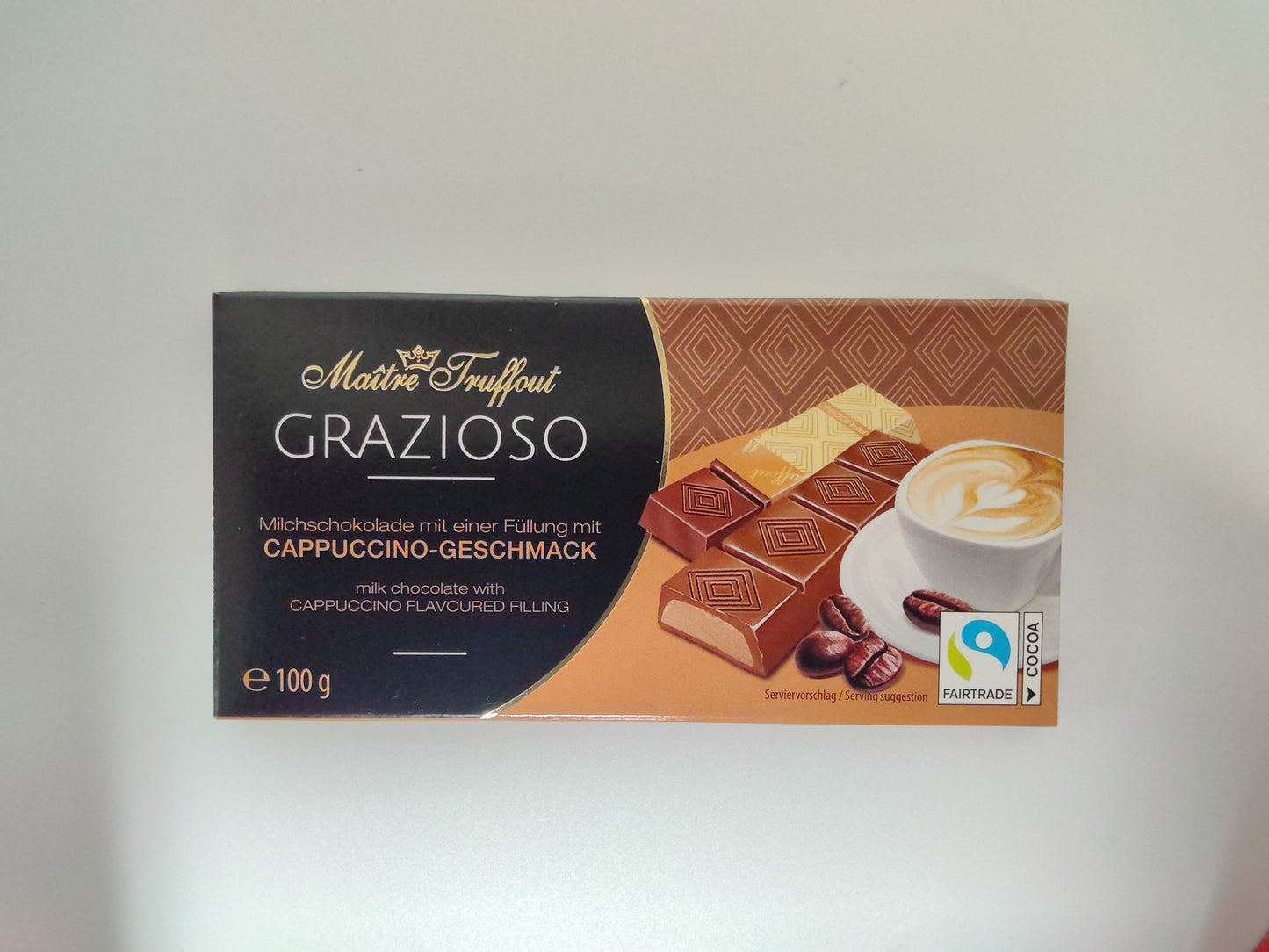 Maitre Truffout Grazioso Milk Chocolate Bar