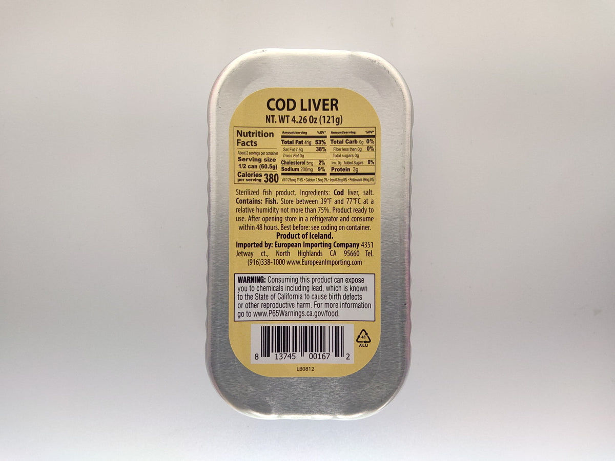 Riga Lux Cod Liver in Own Oil – 120g