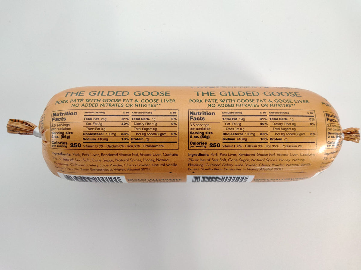 Schaller and Weber The Gilded Goose Pate