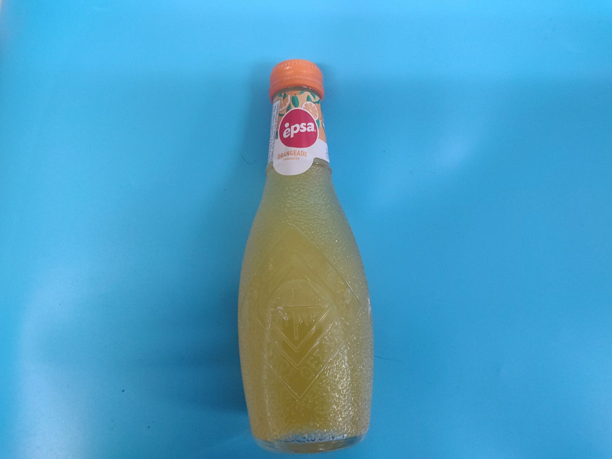 Epsa Carbonated Orangeade, 232 ml — front