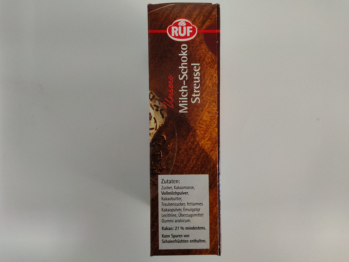 RUF Milk Chocolate Sprinkles (Milch-Schoko Streusel), 2.8 oz (80g)