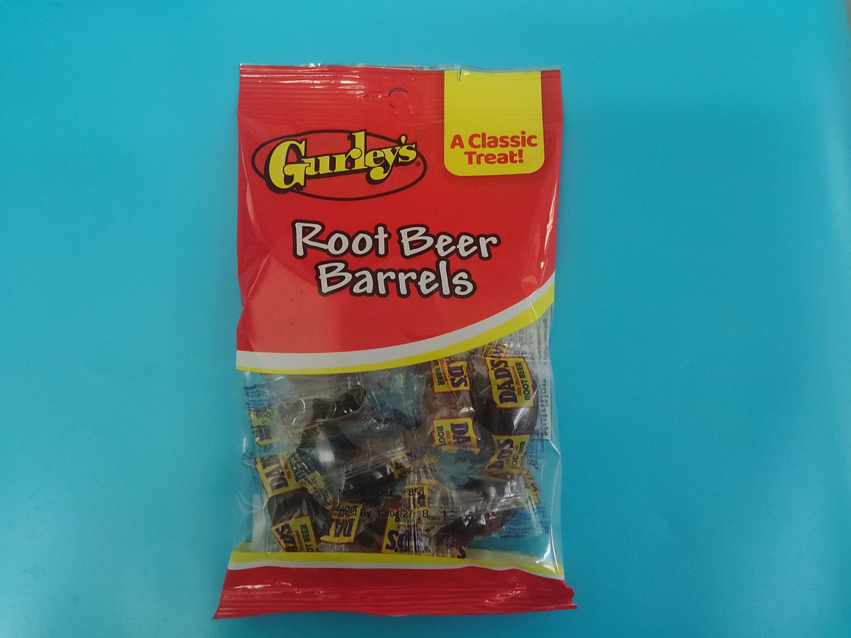 Gurley's Root Beer Barrels, 3.00 oz (85g) — front