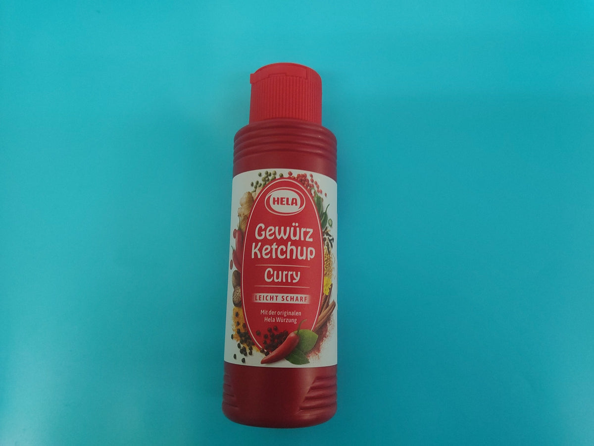 Hela Hot Curry Ketchup / Curry Gewürz Ketchup Scharf, 300 ml — front