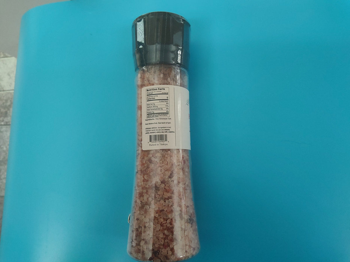 Ika's Garden Himalayan Pink Salt, 13.8 oz (390g) — back