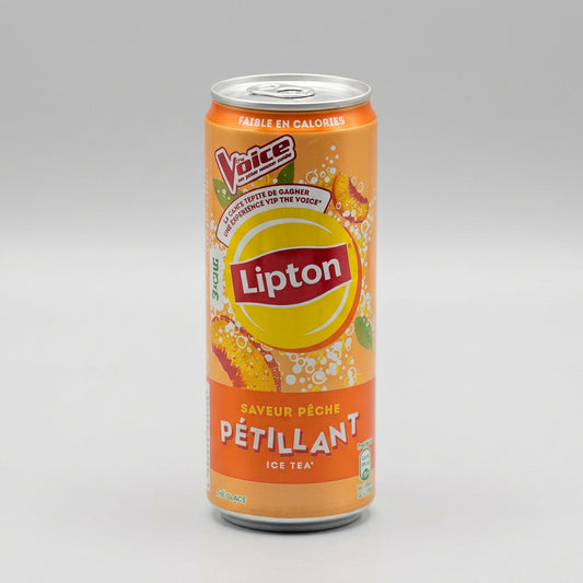 Lipton Sparkling Ice Tea Peach, 0.33 L