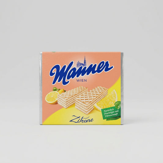 Manner Lemon Cream / Zitronencreme Wafers, 2.65 oz (75g)
