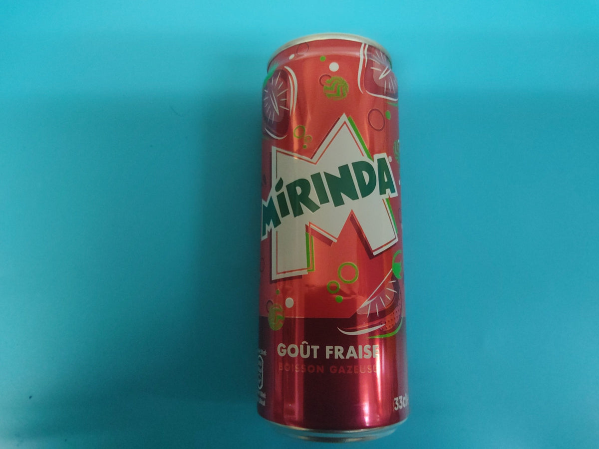 Mirinda Strawberry, 0.33 L — front