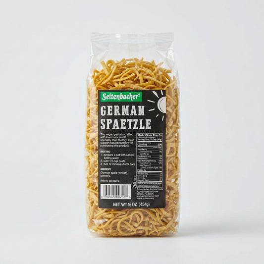 Seitenbacher German Spätzle Vegan, 16.0 oz (454g) — front