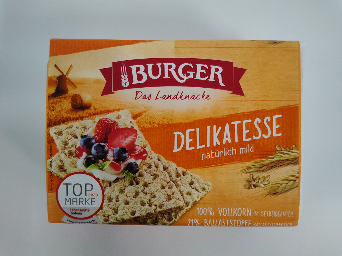 Burger Das Landknäcke Delikatesse Crispbread, 8.8 oz (250g)