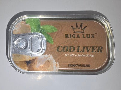 Riga Lux Cod Liver in Own Oil – 120g