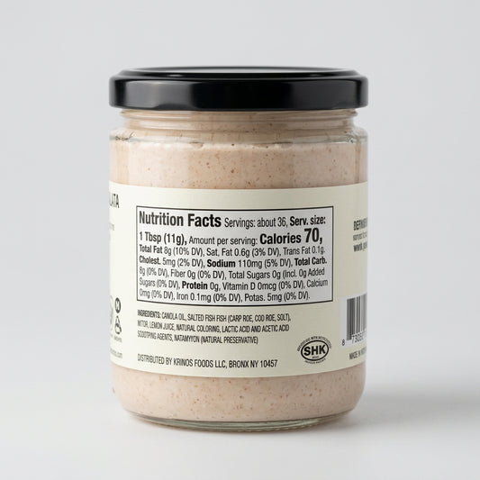 Krinos Taramosalata – Greek Style Caviar Spread (397g) 14oz