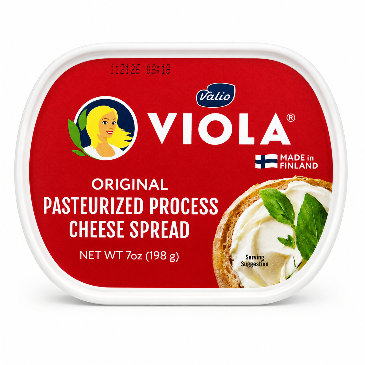 Valio Viola Original Cheese Spread, 7 oz (198g)