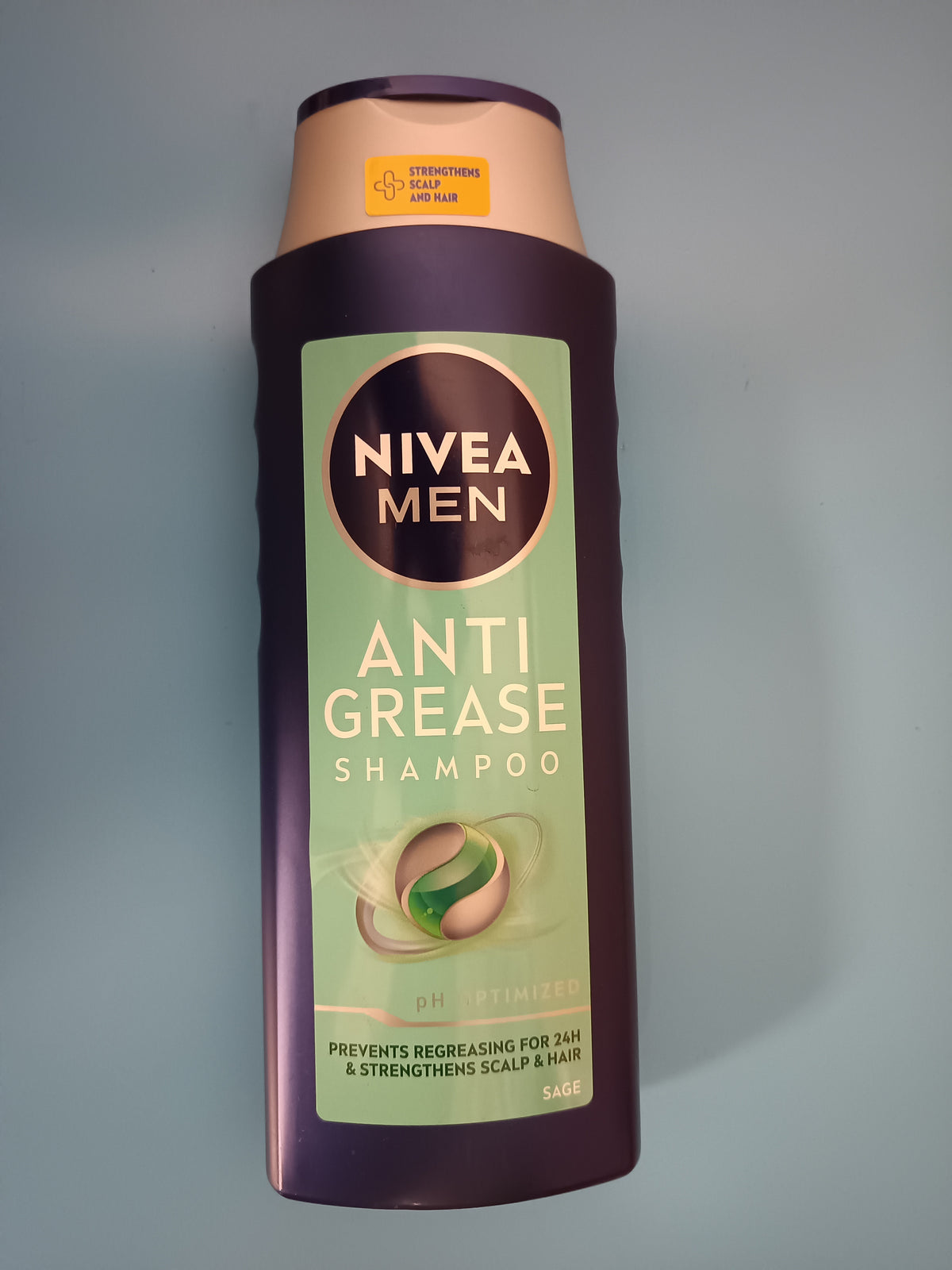 Nivea Men Anti-Grease Shampoo with Sage, 400 ml — front
