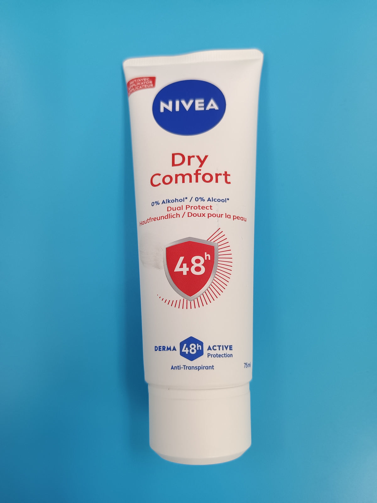Nivea Dry Comfort 48 h Anti-Perspirant Cream, 75 ml — front