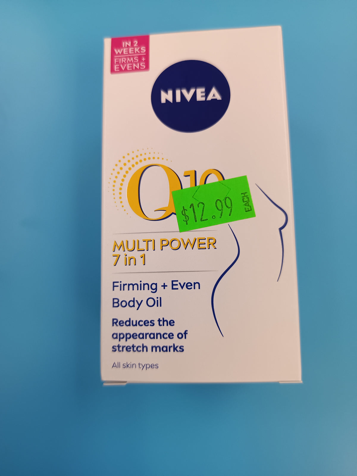 Nivea Q10 Multi Power 7in1 Firming Body Oil, 100 ml — front