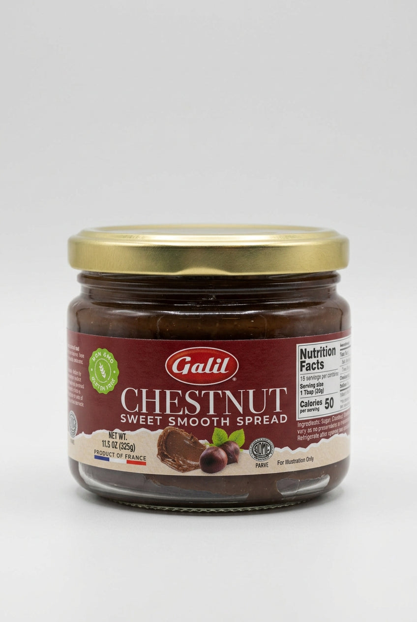 Galil Chestnut Sweet Smooth Spread, 11.5 oz (325g)