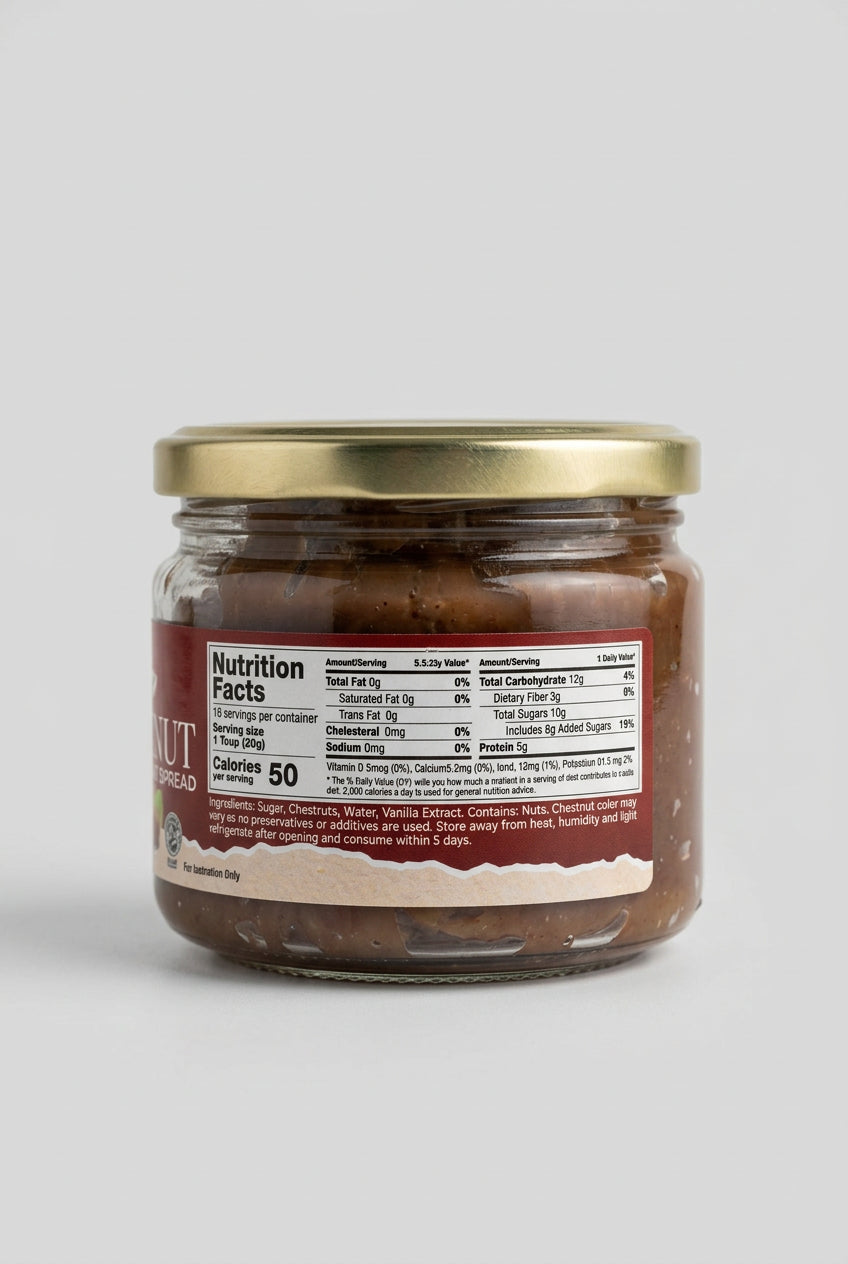Galil Chestnut Sweet Smooth Spread, 11.5 oz (325g)