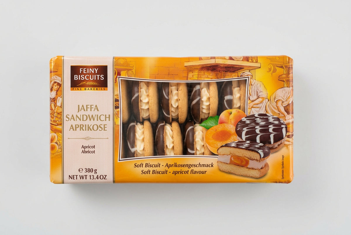 Feiny Biscuits Soft Biscuit Apricot, 13.4 oz (380g)