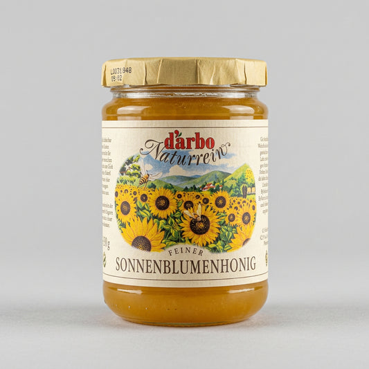 d'arbo Sonnenblumenhonig Sunflower Honey, 17.6 oz (500g)