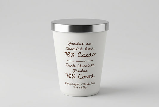 Dark Chocolate Fondue 70% Cocoa, 7 oz (200g)