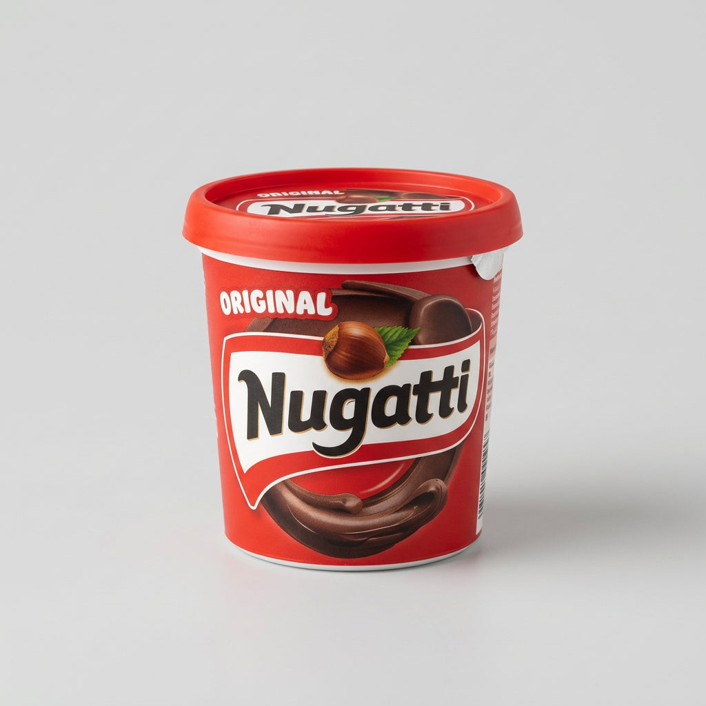 Nugatti Chocolate Hazelnut Spread, 17.6 oz (500g)