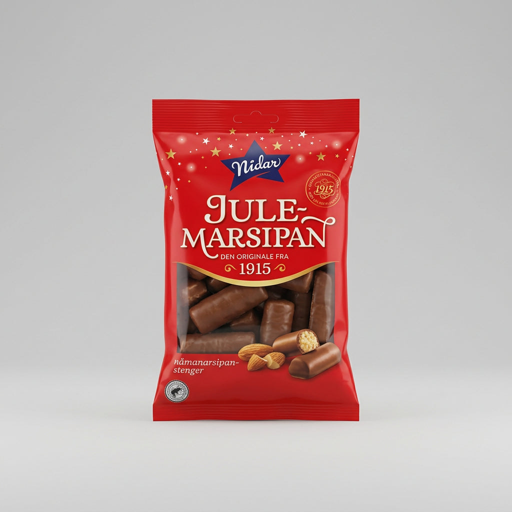Nidar Jule-Marsipan 150g
